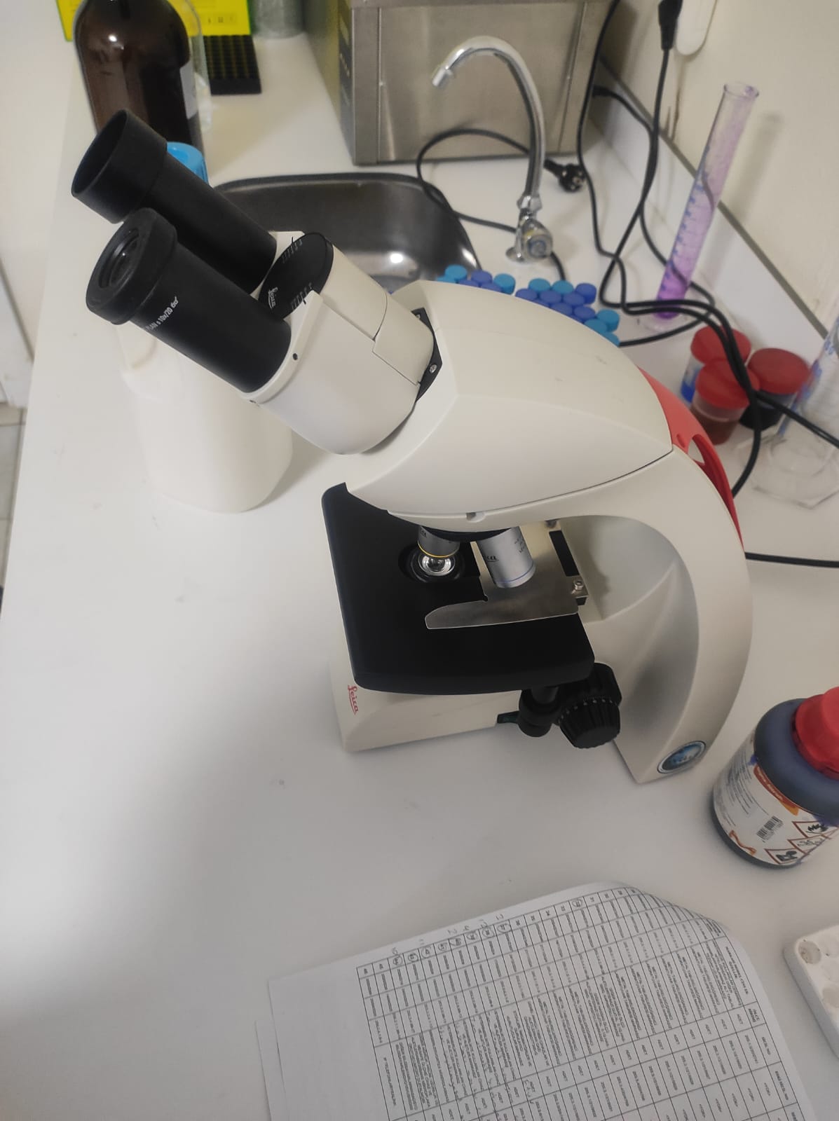 Optik Mikroskoplar Binoküler Mikroskop