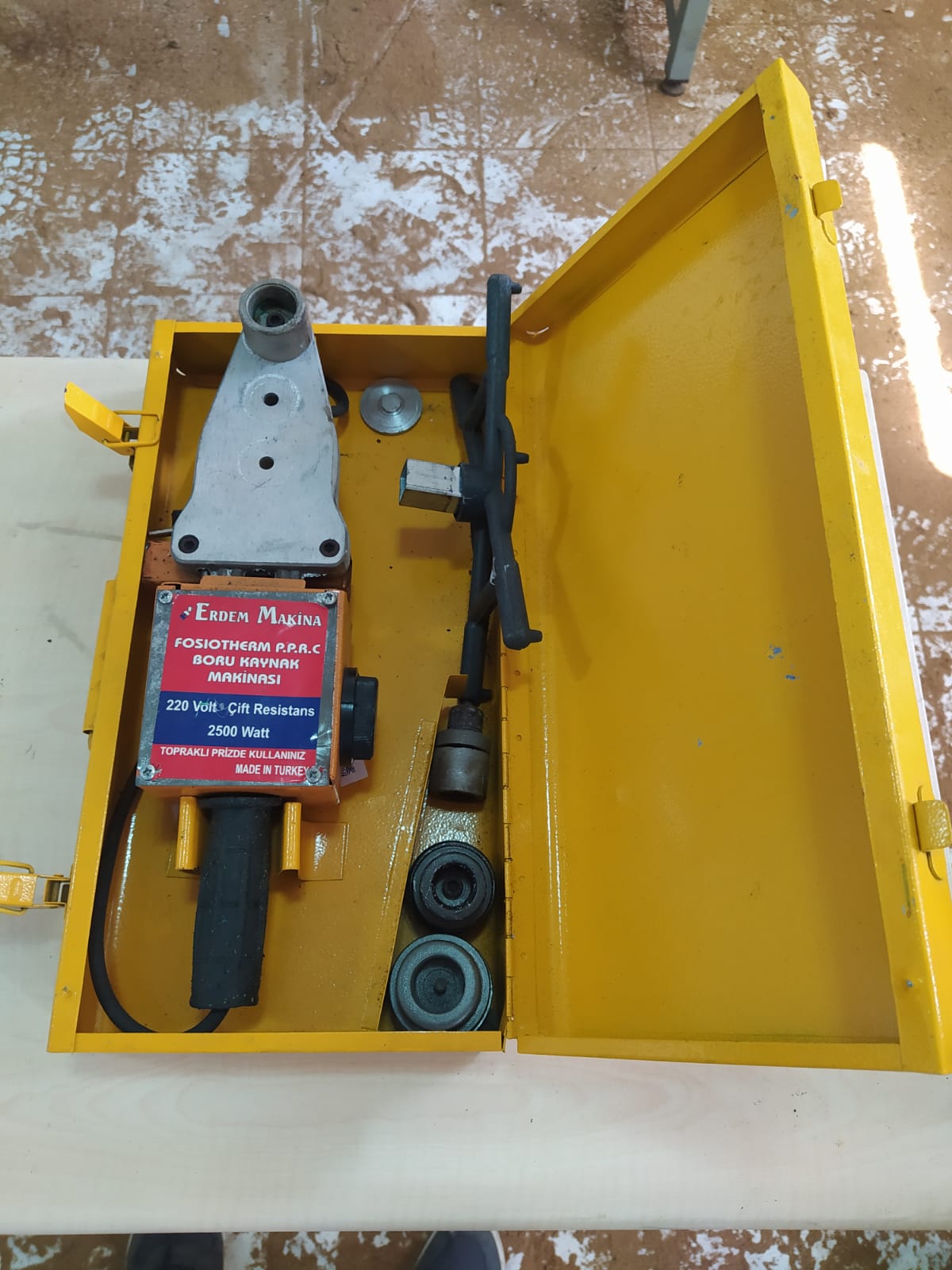 Pvc Boru Kaynak Makinesi