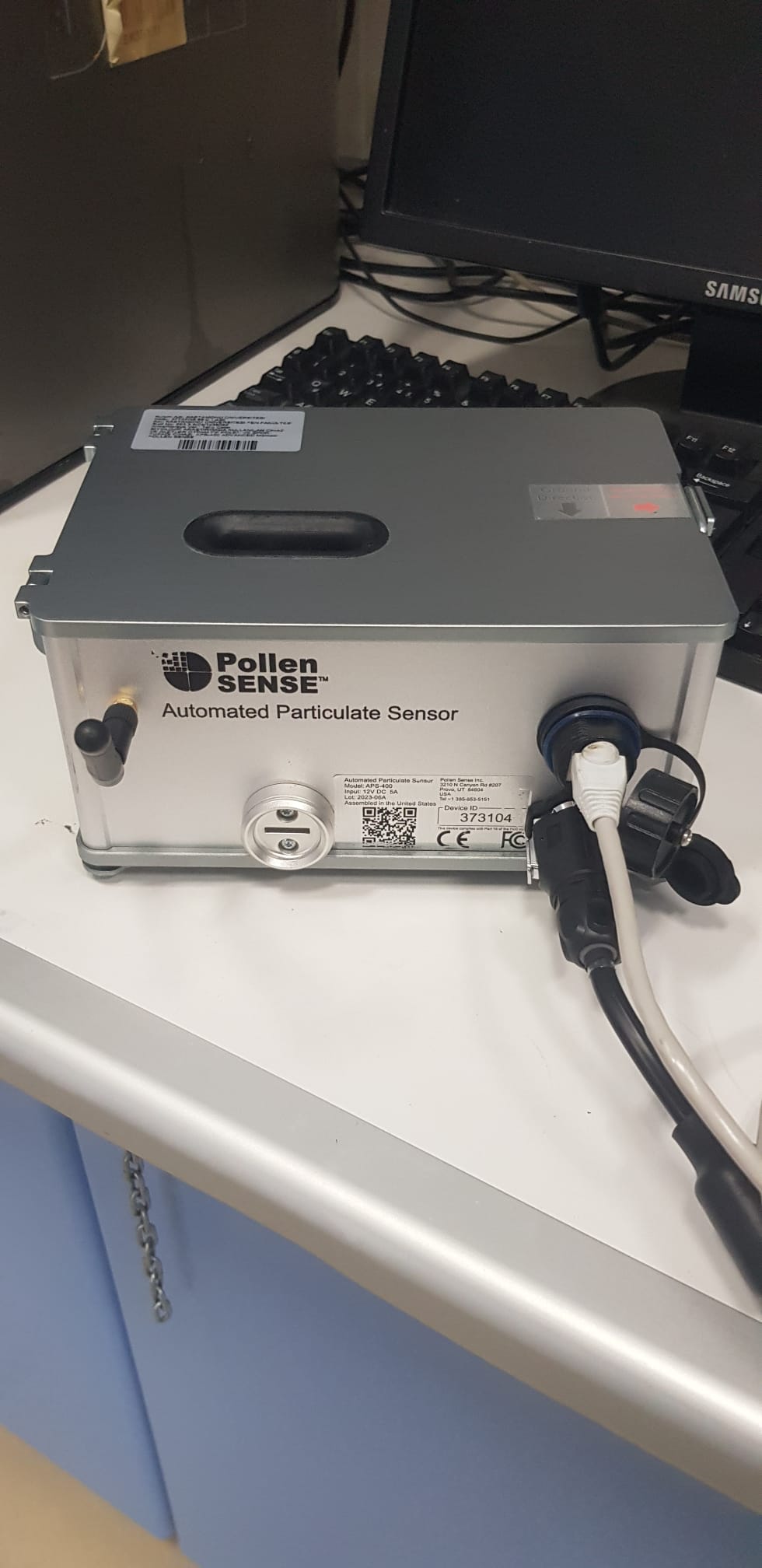 Otomatik Polen ve Spor Tuzağı Cihazı